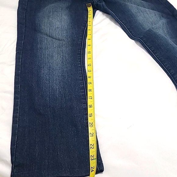 Kardashian Kollection| The Kim Dark Indigo Denim Jean Size 10 - Picture 14 of 17